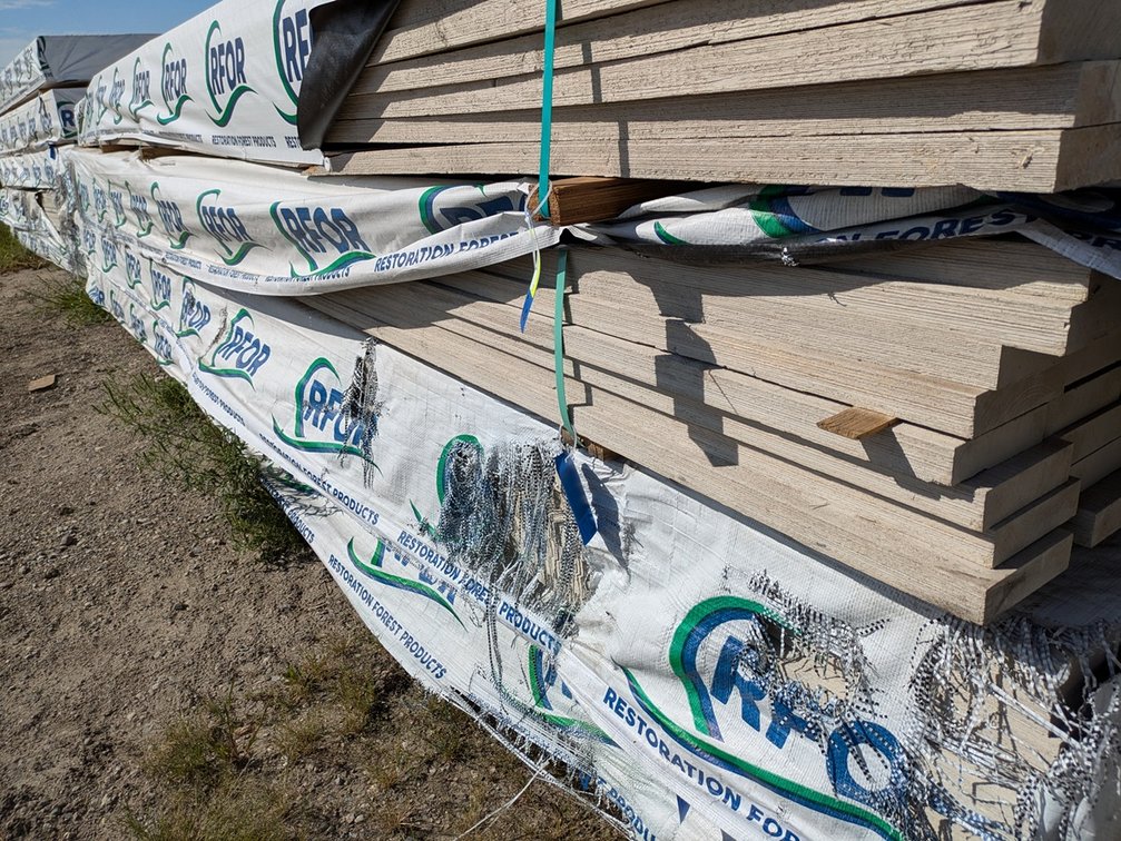 Fascia Primed 2x6 PP Combed 4 Sides, KDHT FJ, 64 - 20' Pieces, 1280 Linear Feet