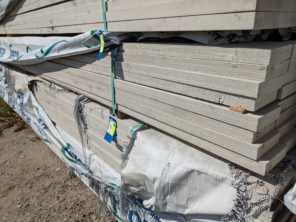 Fascia Primed 2x6 PP Combed 4 Sides, KDHT FJ, 64 - 16' Pieces, 1024 Linear Feet