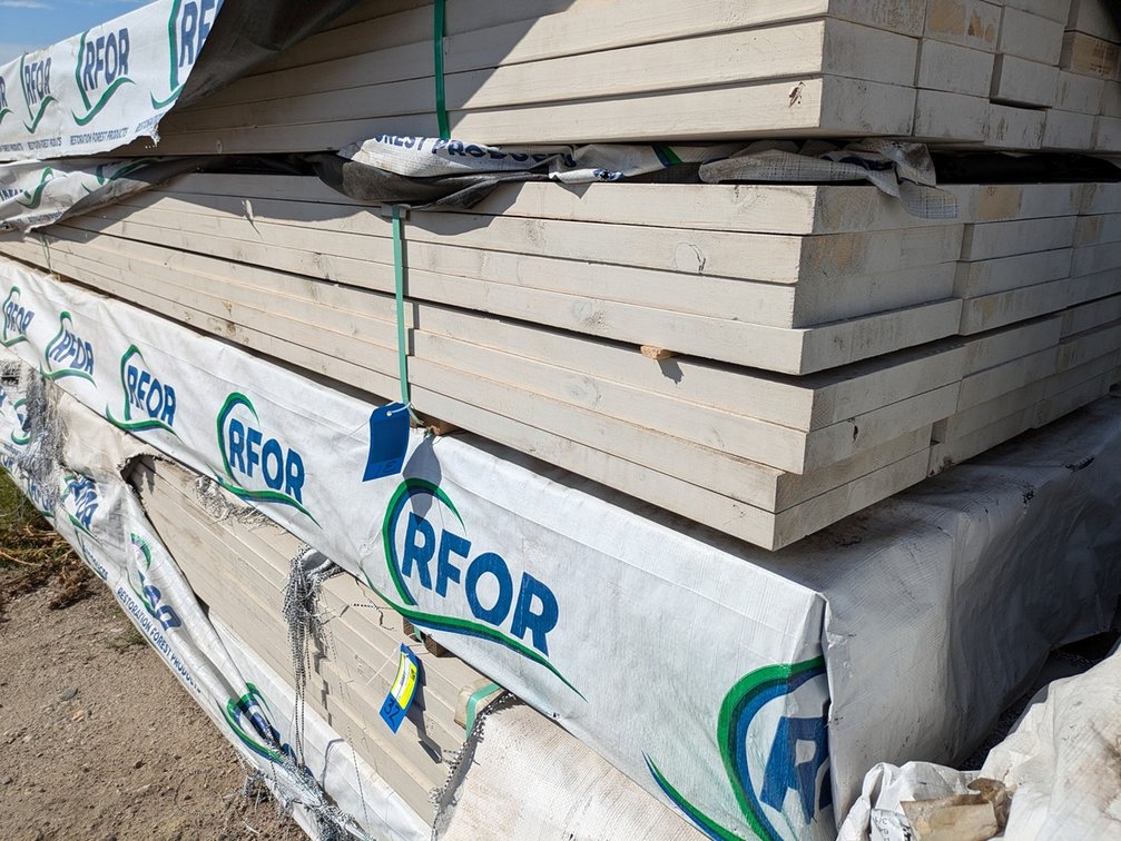 Premium Fascia Primed 2x12 PP S1S2E, KDHT FJEG, 32 - 16' Pieces, 512 Linear Feet