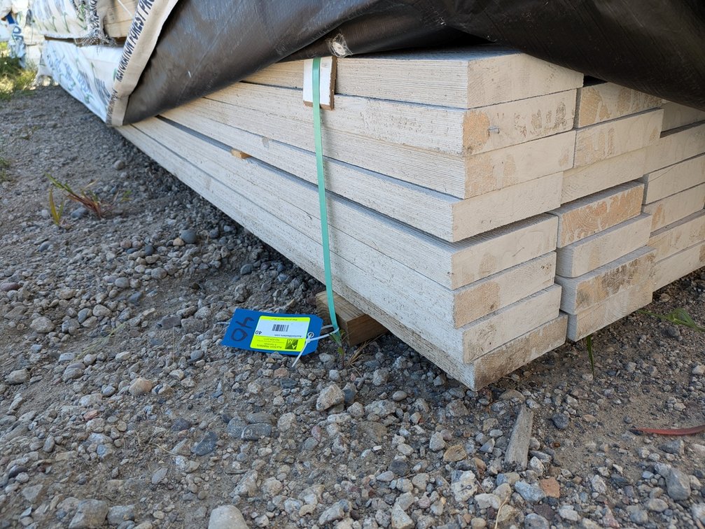 Fascia Primed 2x6 PP Combed 4 Sides, KDHT FJ, 64 - 16' Pieces, 1024 Linear Feet