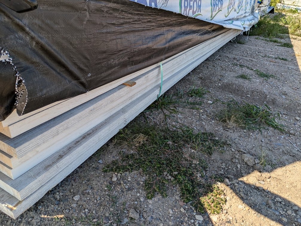Fascia Primed 2x6 PP Combed 4 Sides, KDHT FJ, 64 - 20' Pieces, 1280 Linear Feet