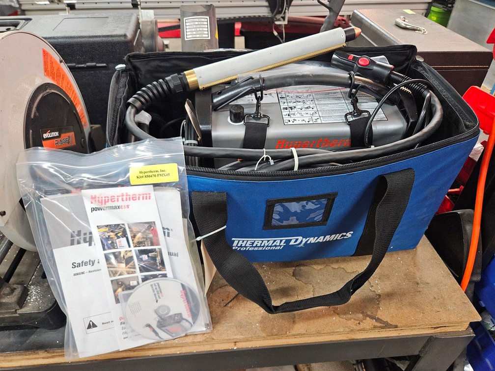 Thermal Dynamics Powermax 45 Plasma Cutting System, Machine Torch, Part #805780, 230V, 1 PH