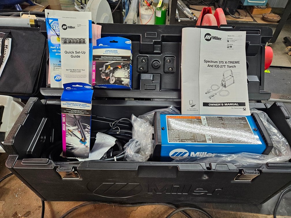Miller Spectrum 375 X-Treme Torch and ICE 27T Torch, New in Case