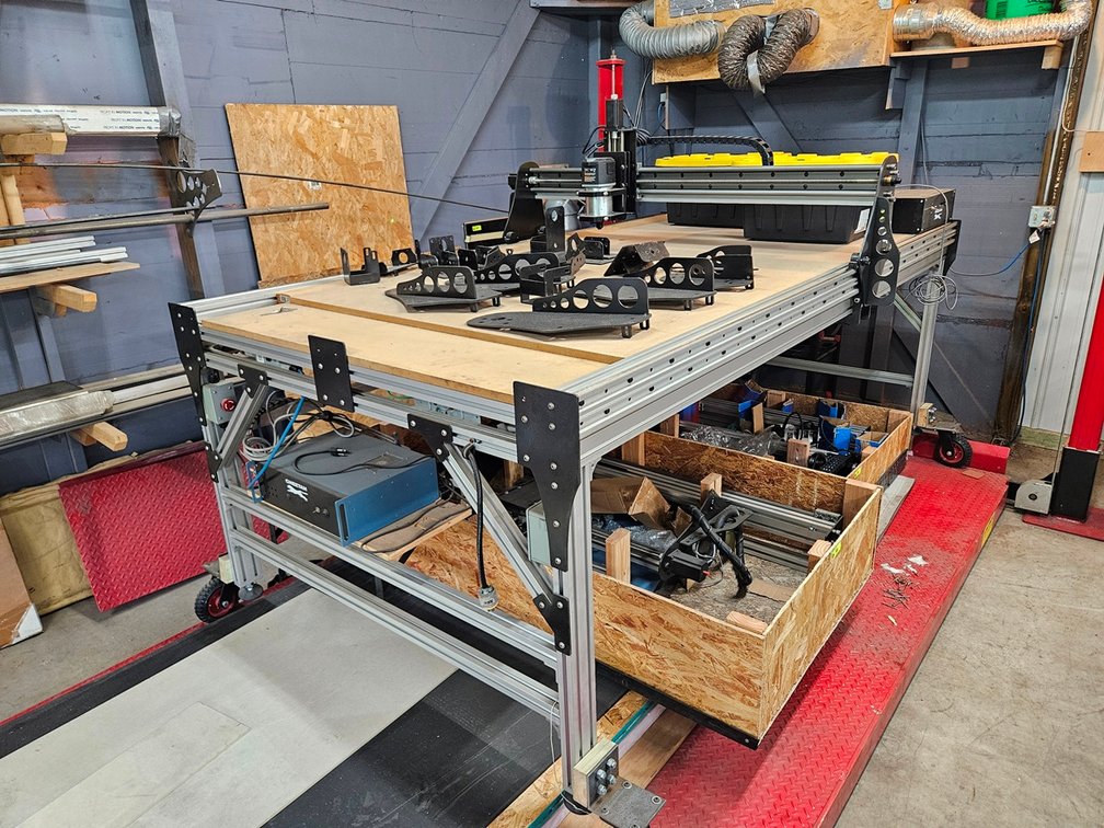Cheetah 4'x8' CNC Router, 3 HP Router, Control Box