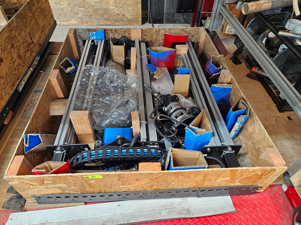 3'x3' CNC Router, 1.75 HP Router, Control Box