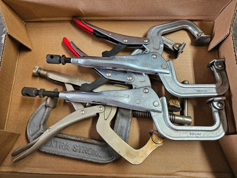4 Assorted Clamps