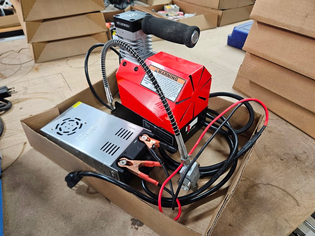 GX Pump Portable High Pressure Compressor, Item GX-E-CS2, 12-15V DC