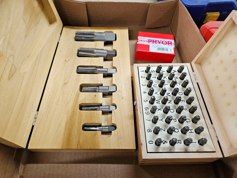Irwin Tap Set, Letter/Number Punches, More