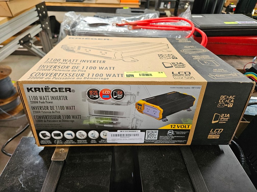 Krieger 1100 Watt Power Inverter