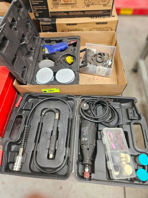Goxawee Rotary Tool, Astro Pneumatic Sanding/Polishing Kit, More