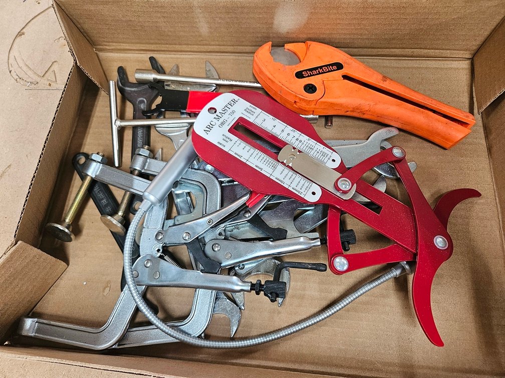 Assorted Clamps, Cutters, More