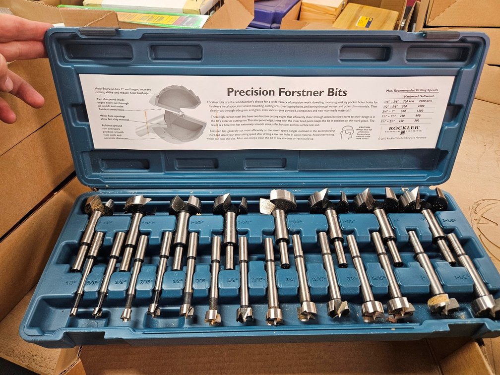 Precision Forstner Bit Set