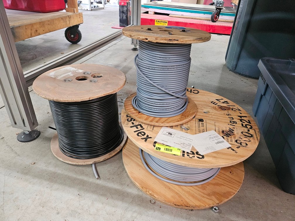 3 Spools Assorted Wire