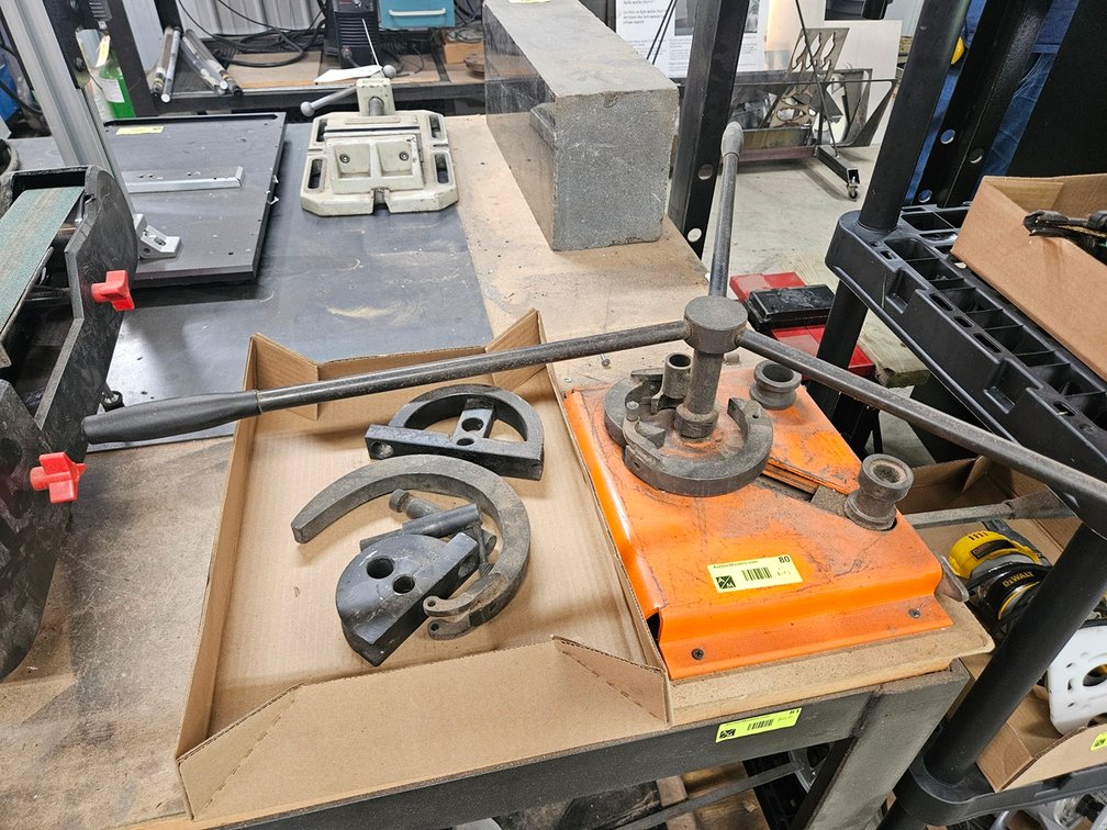Pipe Bender with Related Dies