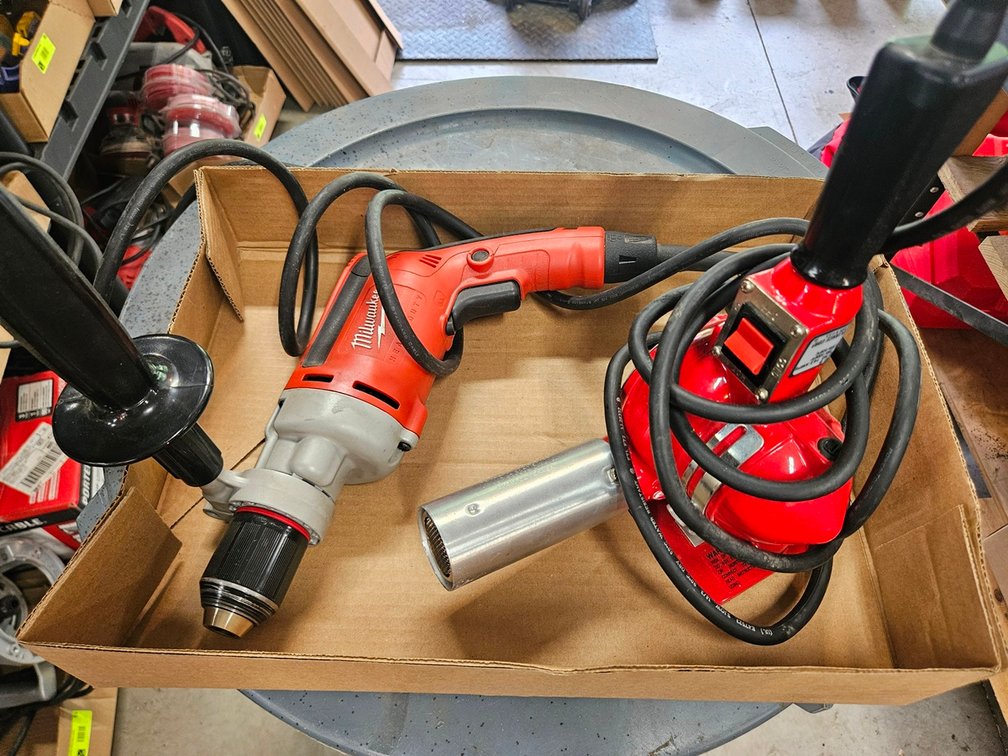 Milwaukee 1/2" Drill, Master Appliance Heat Gun