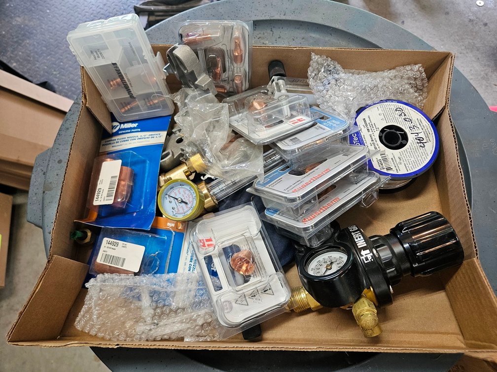 Assorted Welding Related, Gauges, Fittings, More