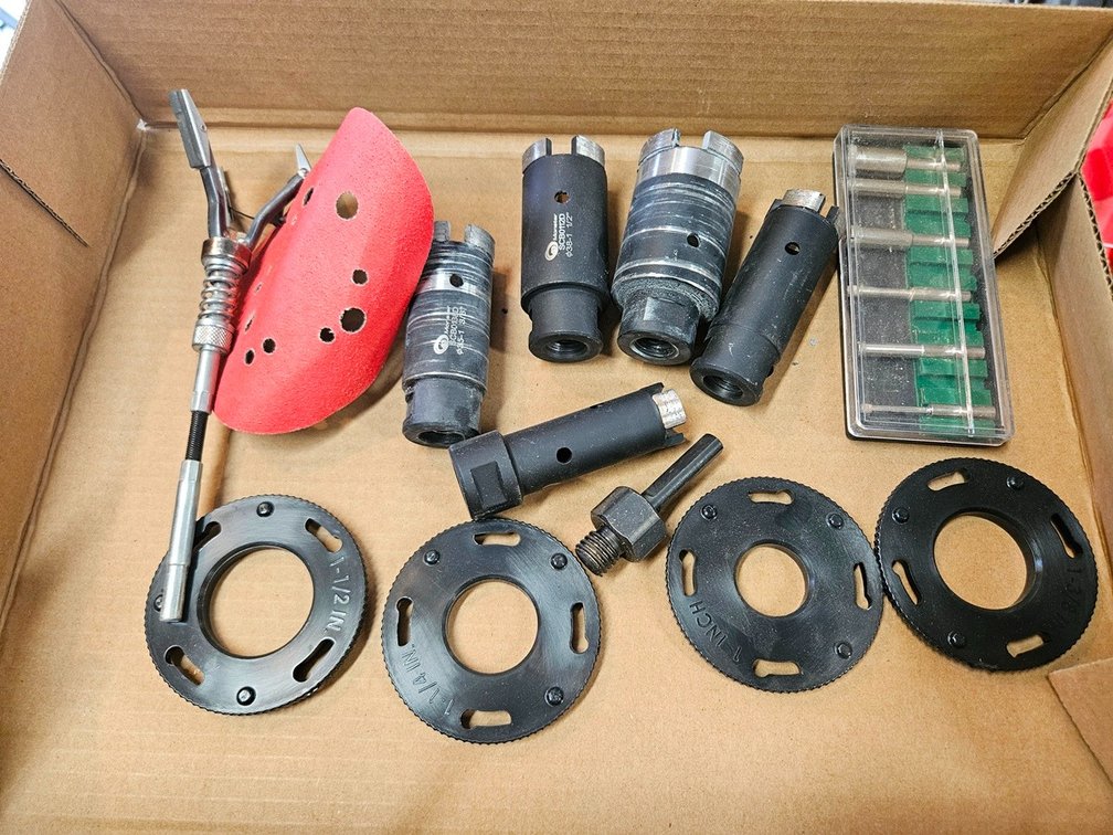Assorted Router Attachments and Related