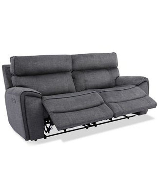 Macys Hutchenson 2pc Power Reclining Sectional Online Retail: $2138
