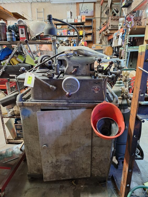 Sioux Valve Face Grinding Machine, #645, Serial 21022, 115V