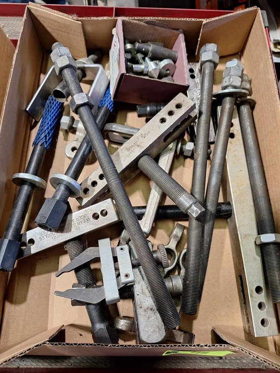 Assorted Automotive Clamps and Related