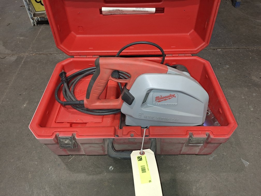 Milwaukee 8" Metal Cutting Saw, Cat. #6870-20
