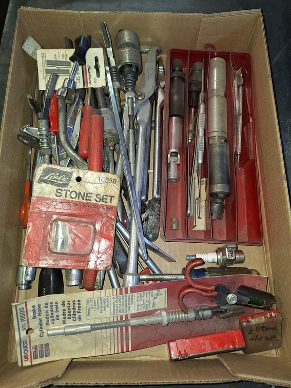 Assorted Brake Tools, Spark Plug Tools