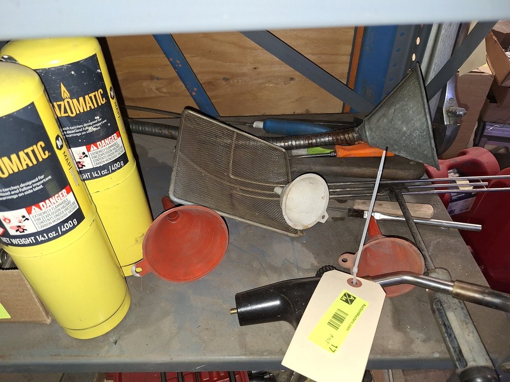Butane Torches, 2 Tanks, More