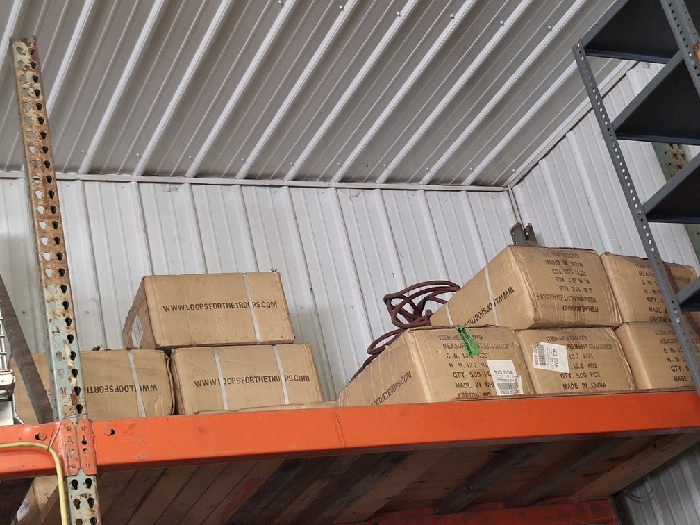 Boxes of Loops for Troops Headbands and Wristbands