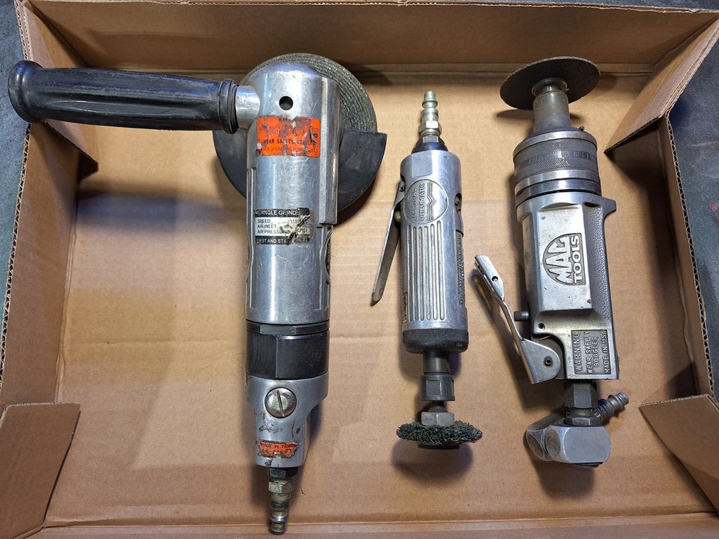 3 Assorted Mac Pneumatic Tools