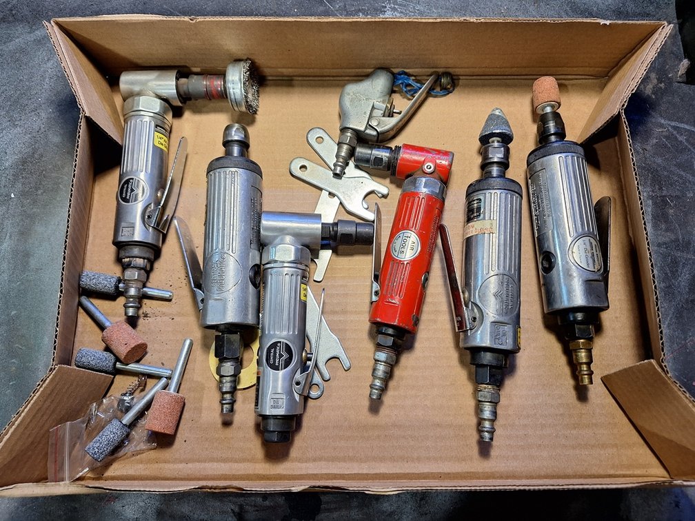 Assorted Pneumatic Tools