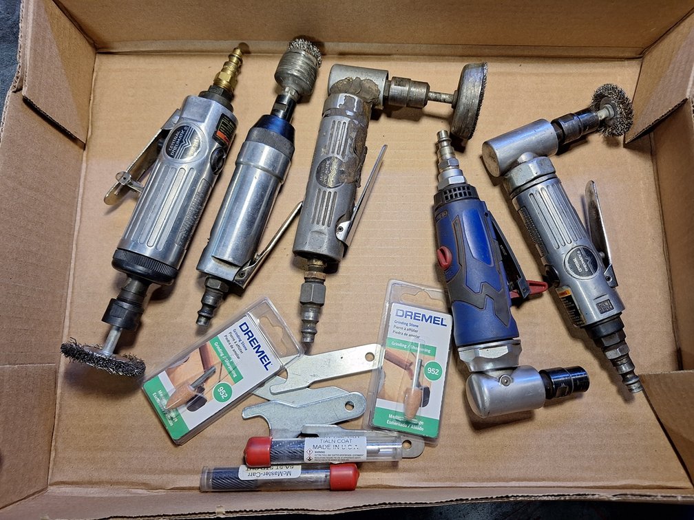 Assorted Pneumatic Tools