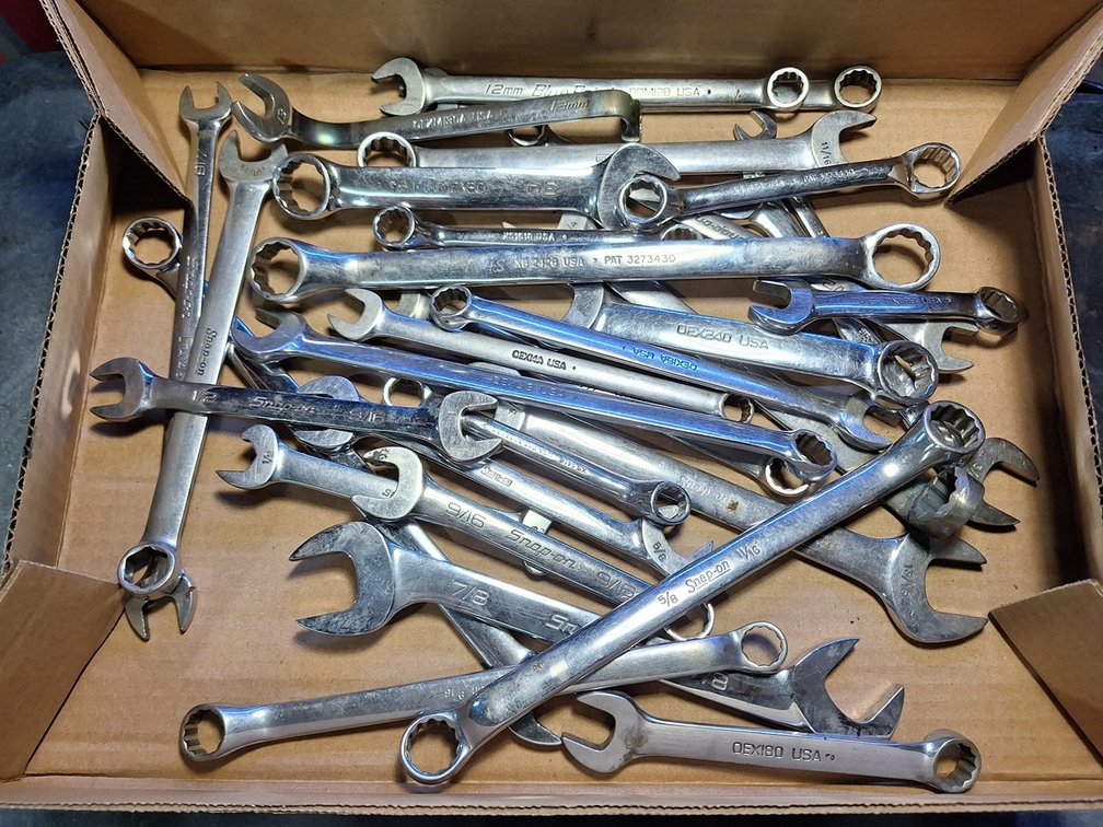 Assorted Open-End Wrenches