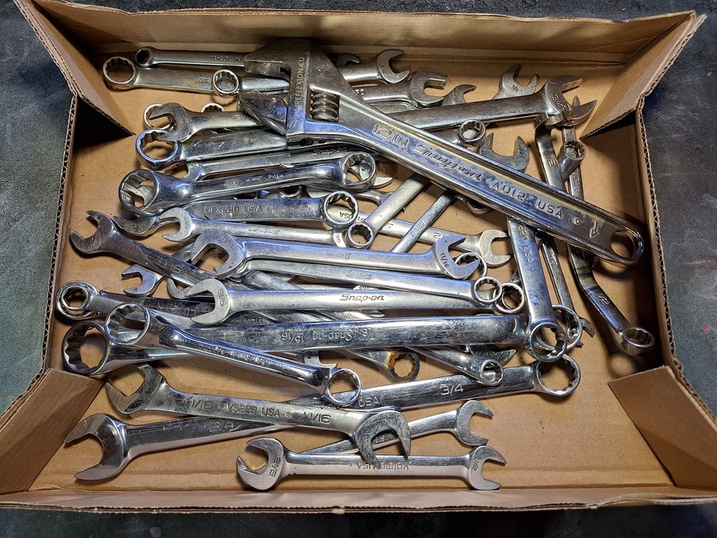 Assorted Open-End Wrenches