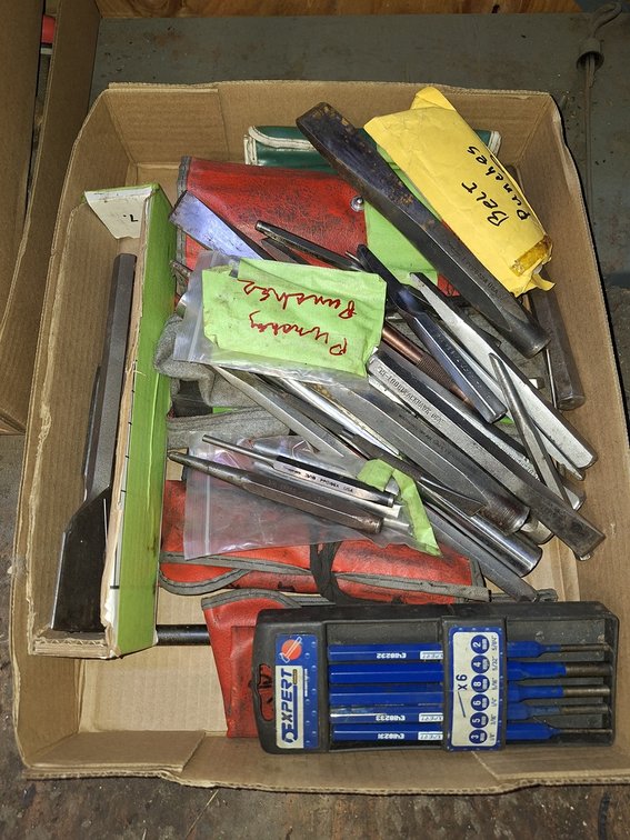 Assorted Chisels, More