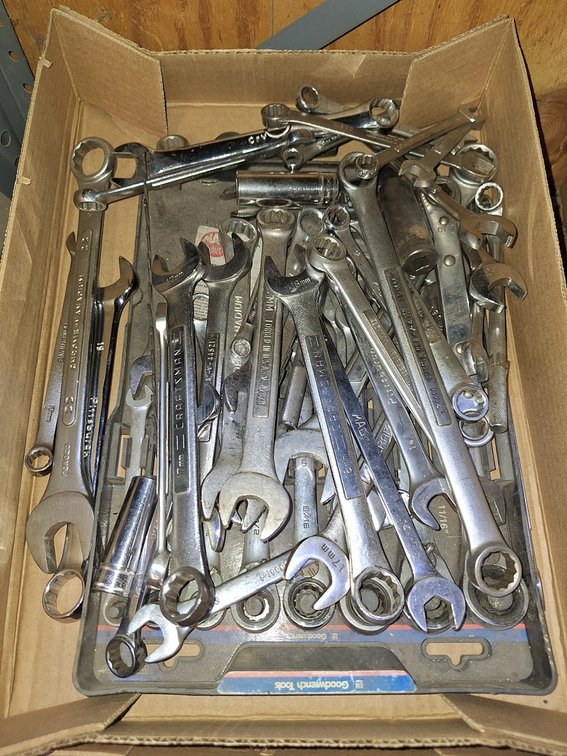 Assorted Open-End Wrenches