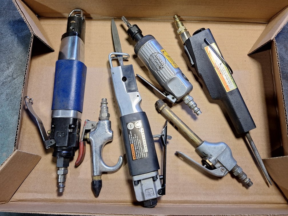 Assorted Pneumatic Tools