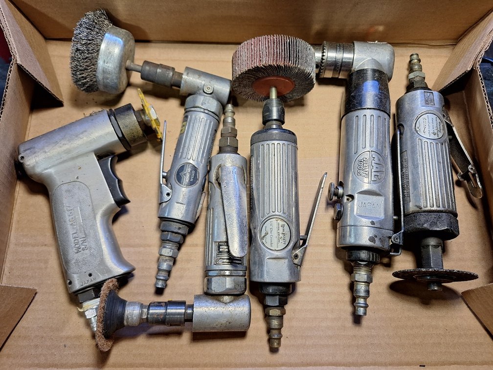 Assorted Pneumatic Tools