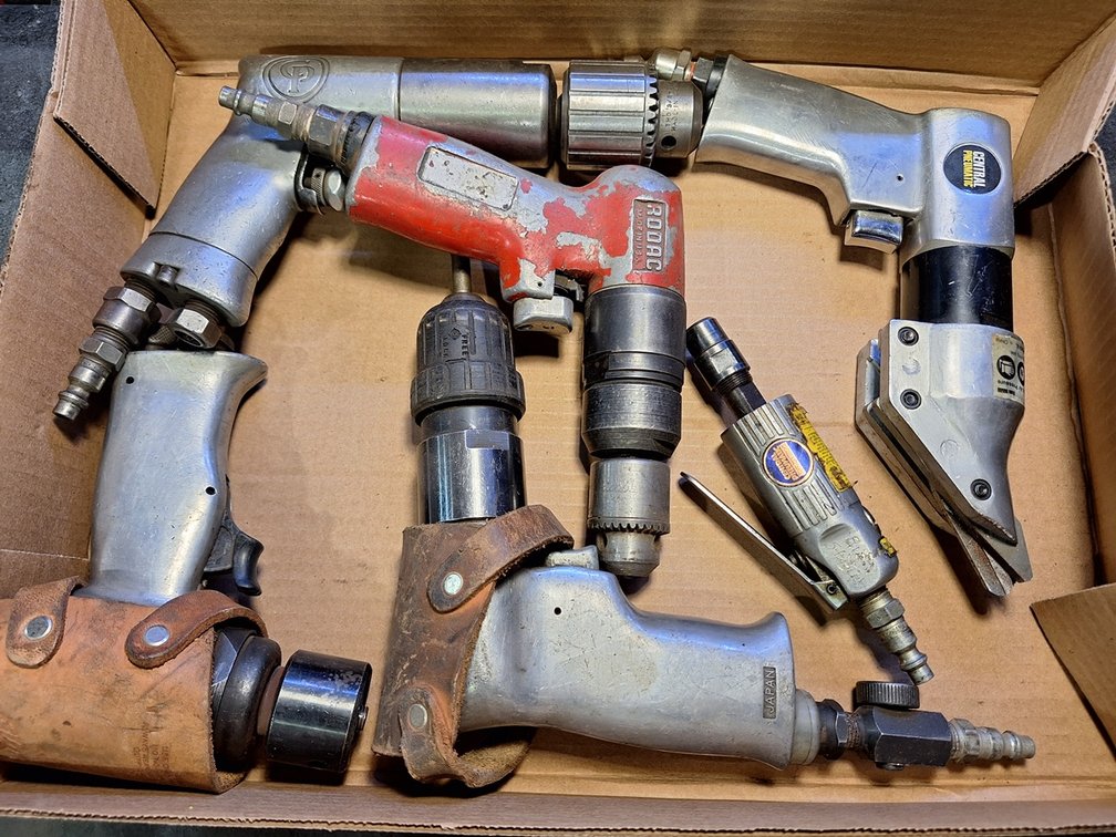 Assorted Pneumatic Tools