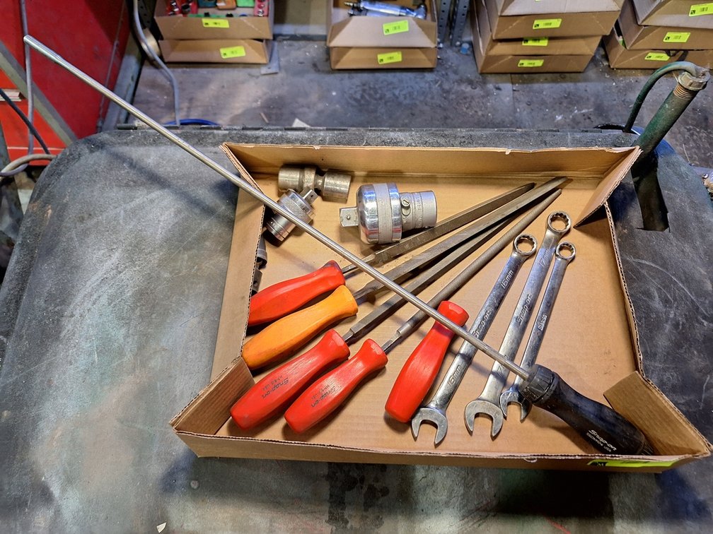 Assorted Files, Wrenches, More