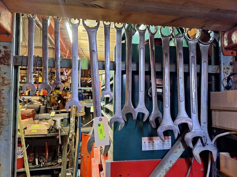 Assorted Large Box-End Wrenches