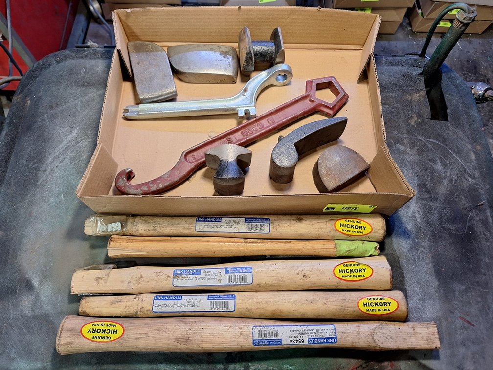 Assorted Hatchet Parts, More