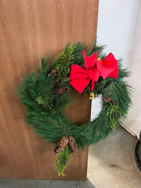 Traditional Artificial Door Wreath