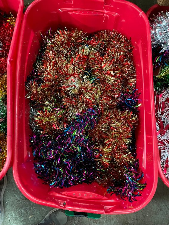 Colorful Tinsel