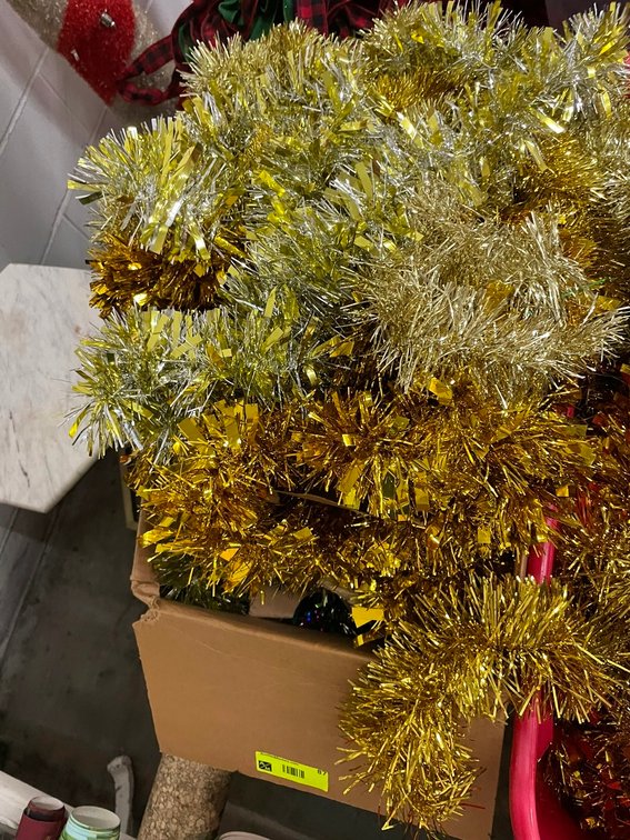 Gold Tinsel