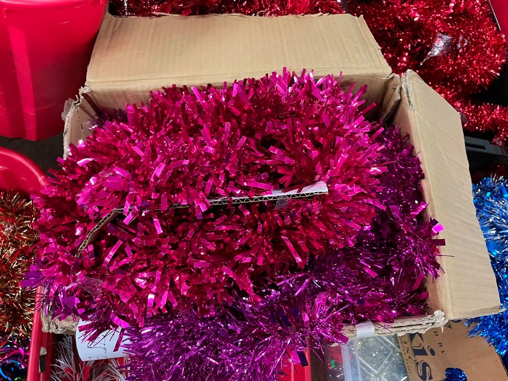 Purple Tinsel