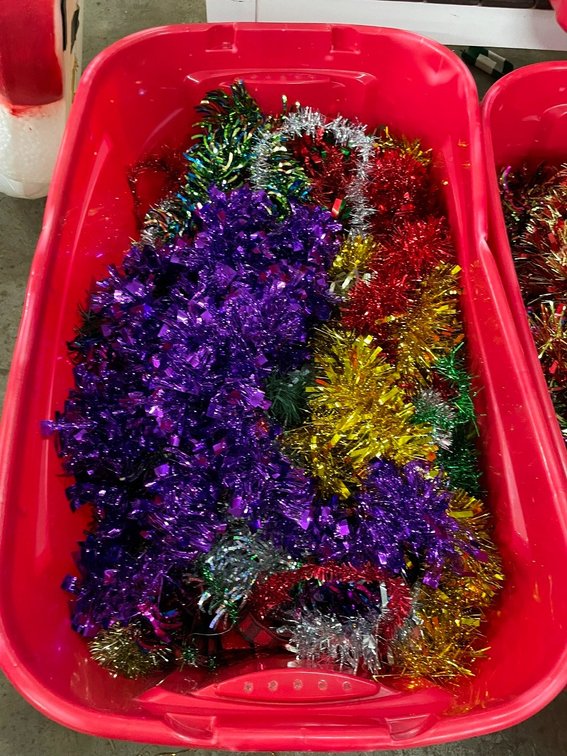 Colorful Tinsel