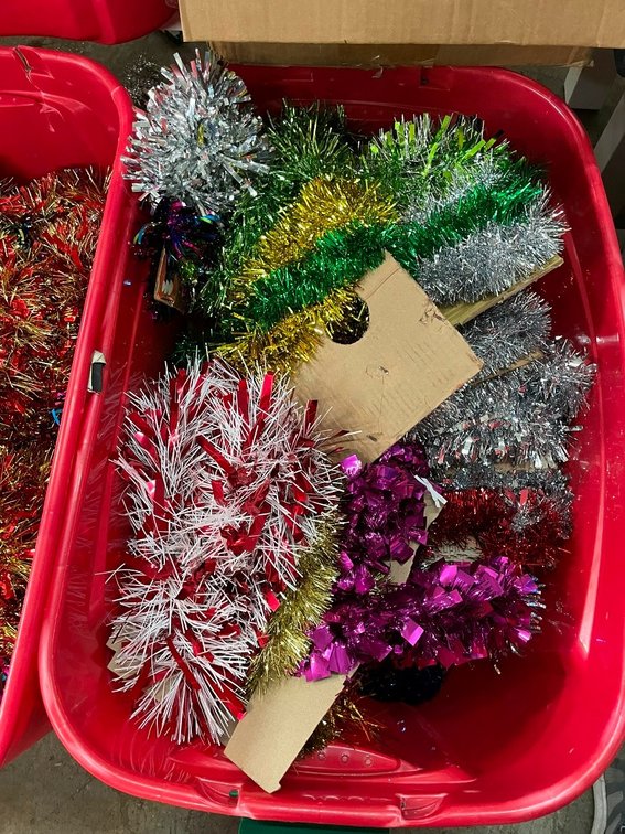 Colorful Tinsel