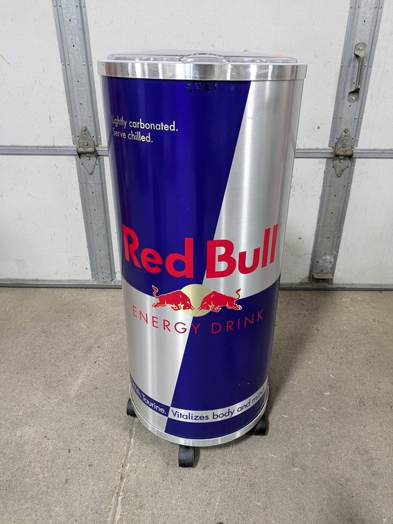 Red Bull Cooler, 16.75"x38"