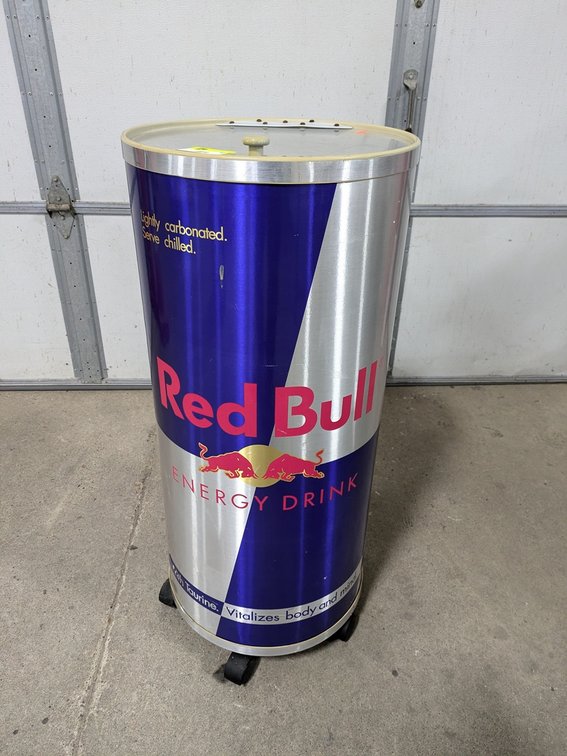 Red Bull Cooler, 16.75"x38"