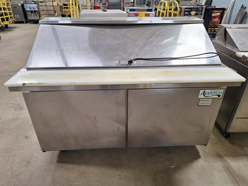 Avantco Commercial Reach-In Freezer, Model 178SCLM280, 60.5"x35"x46"